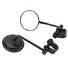 2 Pcs Motorcycle Rear View Mirrors Round 360 Degree Adjustable Handlebar Mirror Replacement for Ranger Stick King GN