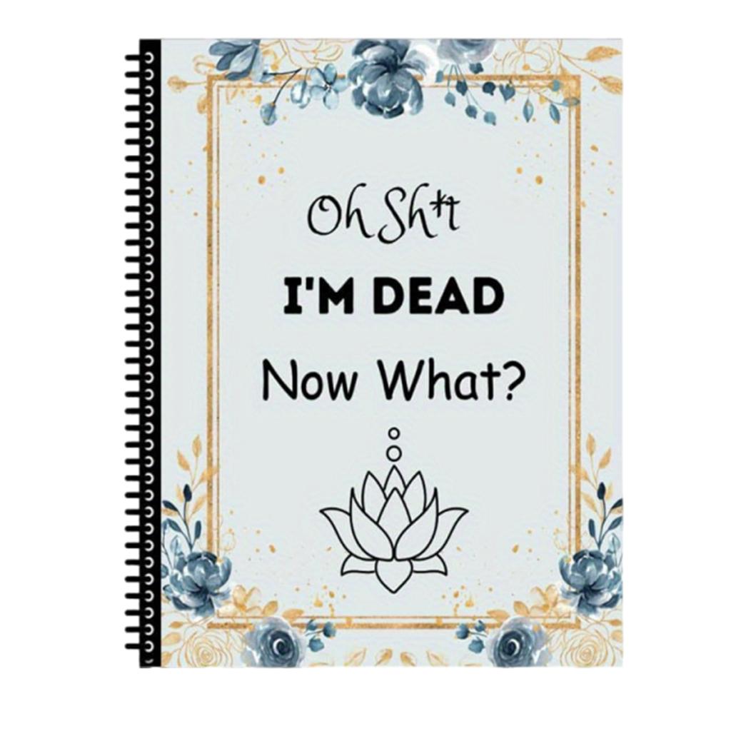 End Of Life Binder End Of Life Binder Notepad
