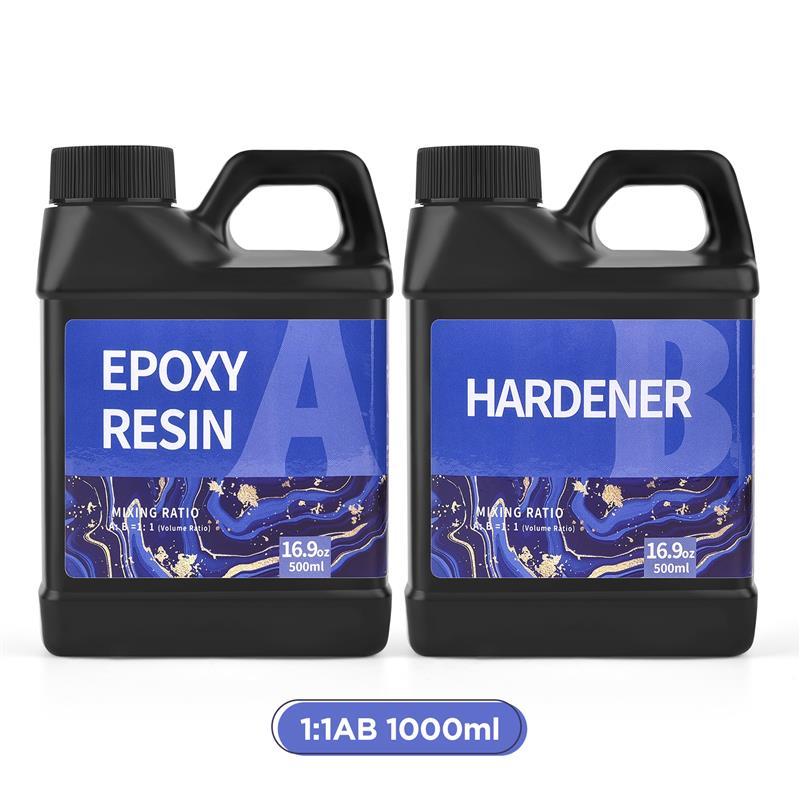 

Эпоксидная смола 500/1000мл 1:1 AB смола эпоксидный клей с высокой адгезией отвердитель кристалл клей изготовление ювелирных изделий прозрачный смешанный прозрачный DIY
