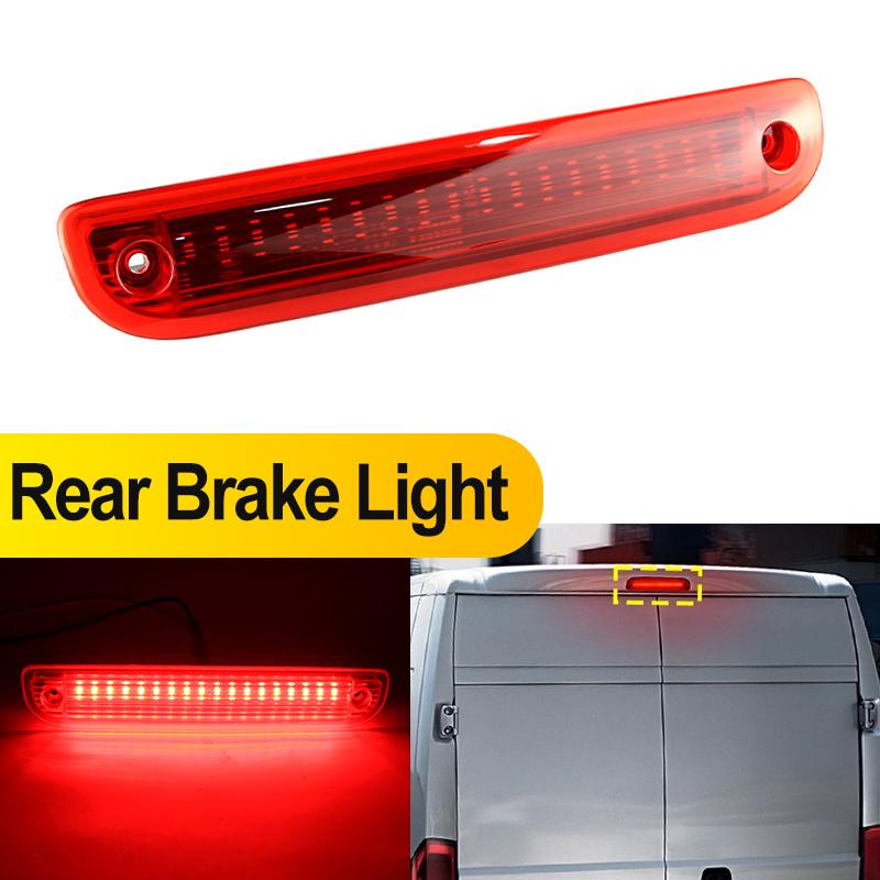 1PC For Peugeot Boxer Citroen Relay Fiat Ducato 2007-2025 Car LED Third Brake Light High Mount Stop Signal Lamp OEM# 1340670080