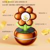 Solar Car Air Freshener Rotatable Fragrance For Dashboard Money Flower Long Lasting Air Freshener Decor For Car Interior Truck