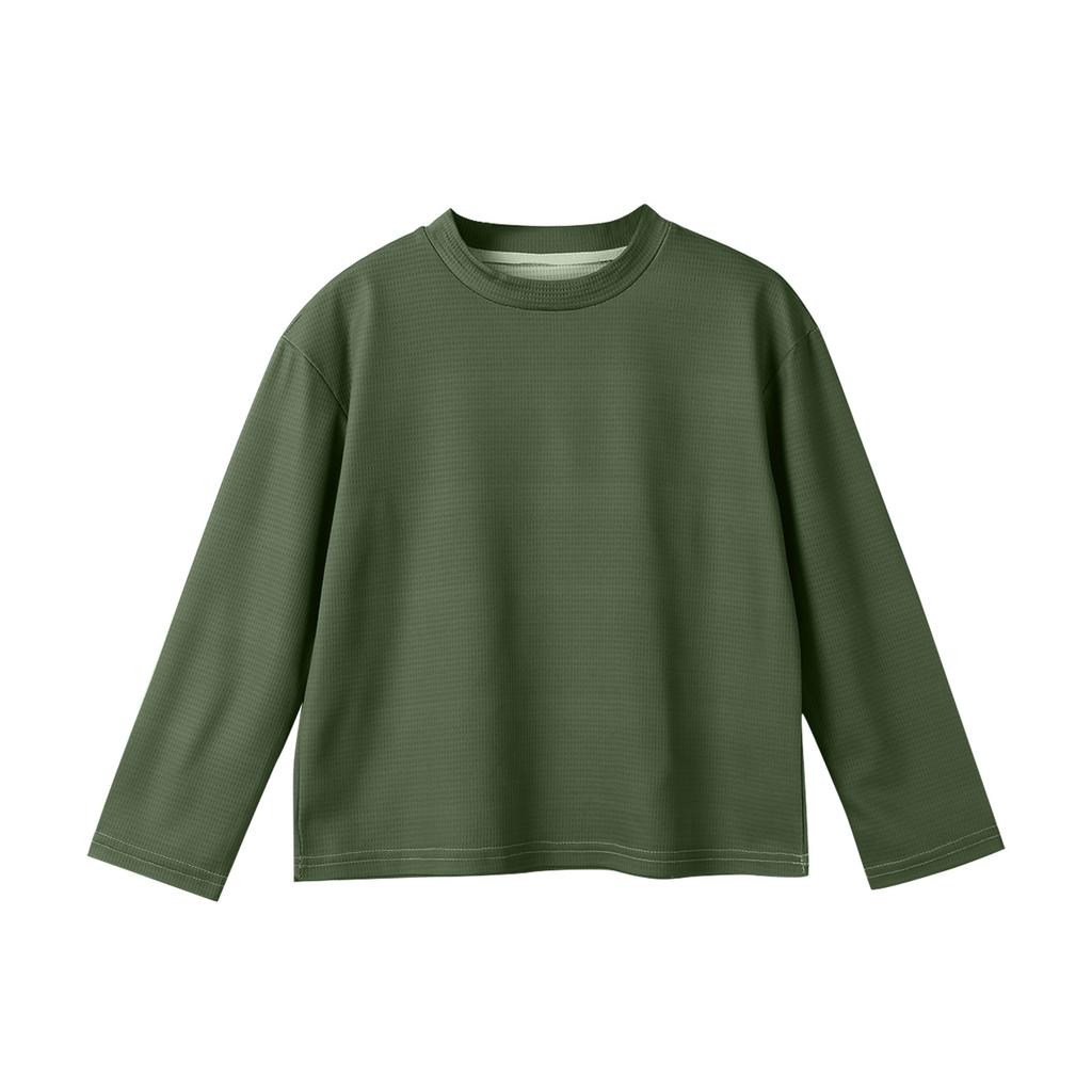 Kids Sweatshirt Boys Long Sleeve Shirts Soild Casual Pullover Shirt Outdoor Fall Clothes For Teen Boy