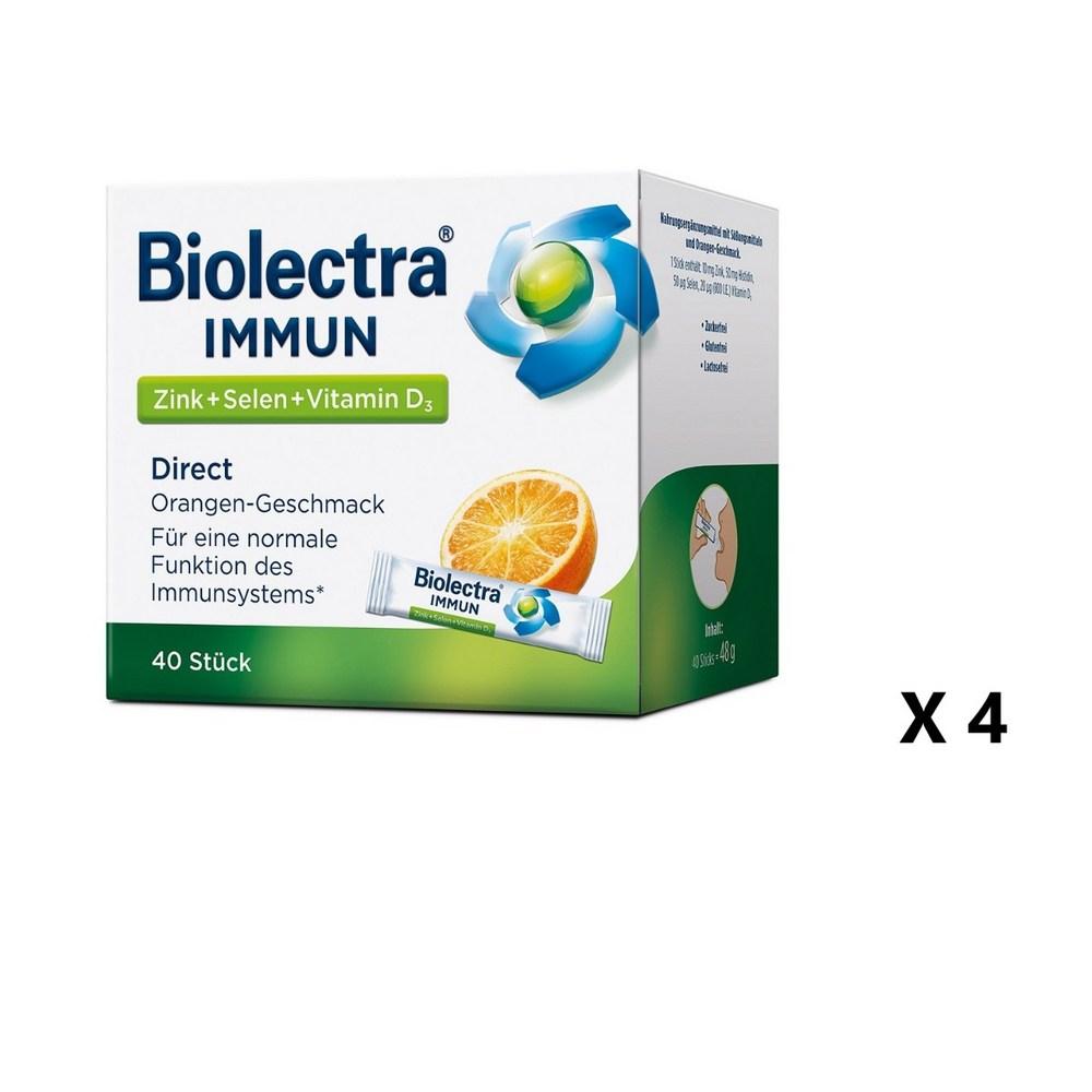 German Domestic Biolectra Zinc Selenium Immune Powder Hair Mess 48g 4 pcs
