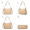 BRASS TACKS Leathercraft Genuine Leather HandbagShoulder Bag for Women, Large Capacity, Elegant Design (Beige)