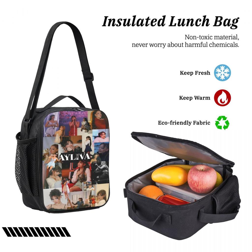 3Pcs Ayliva Tour 2025 School Bags Set for Girls Boys Pencil Boxes Backpack Sets with Lunch Box For School Students Daypack