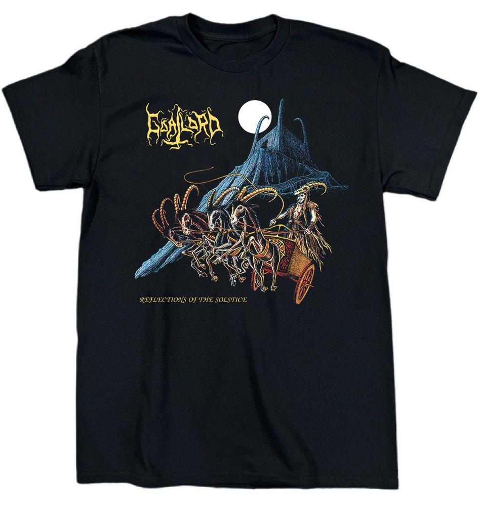 New GOATLORD Band Album Cotton Black T Shirt S5XL For Fans S