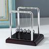 Extra Large Size Newton's Cradle Metal Pendulum Ball School Teaching Supplies Physics Science Pendulum Desk Table Decor Gifts