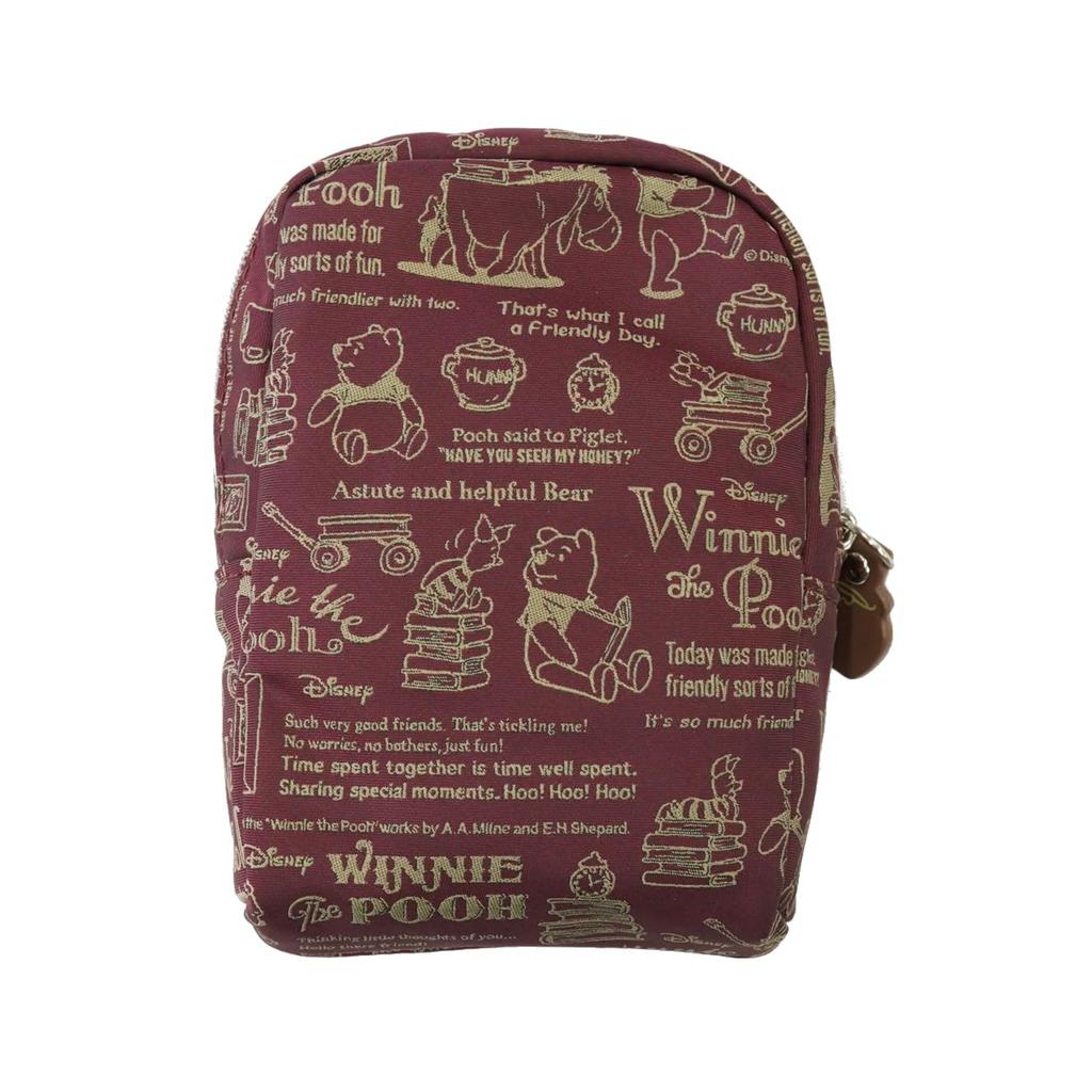 Disney Cosmetic Pouch the Pooh Calligraphy (Winnie Pattern)