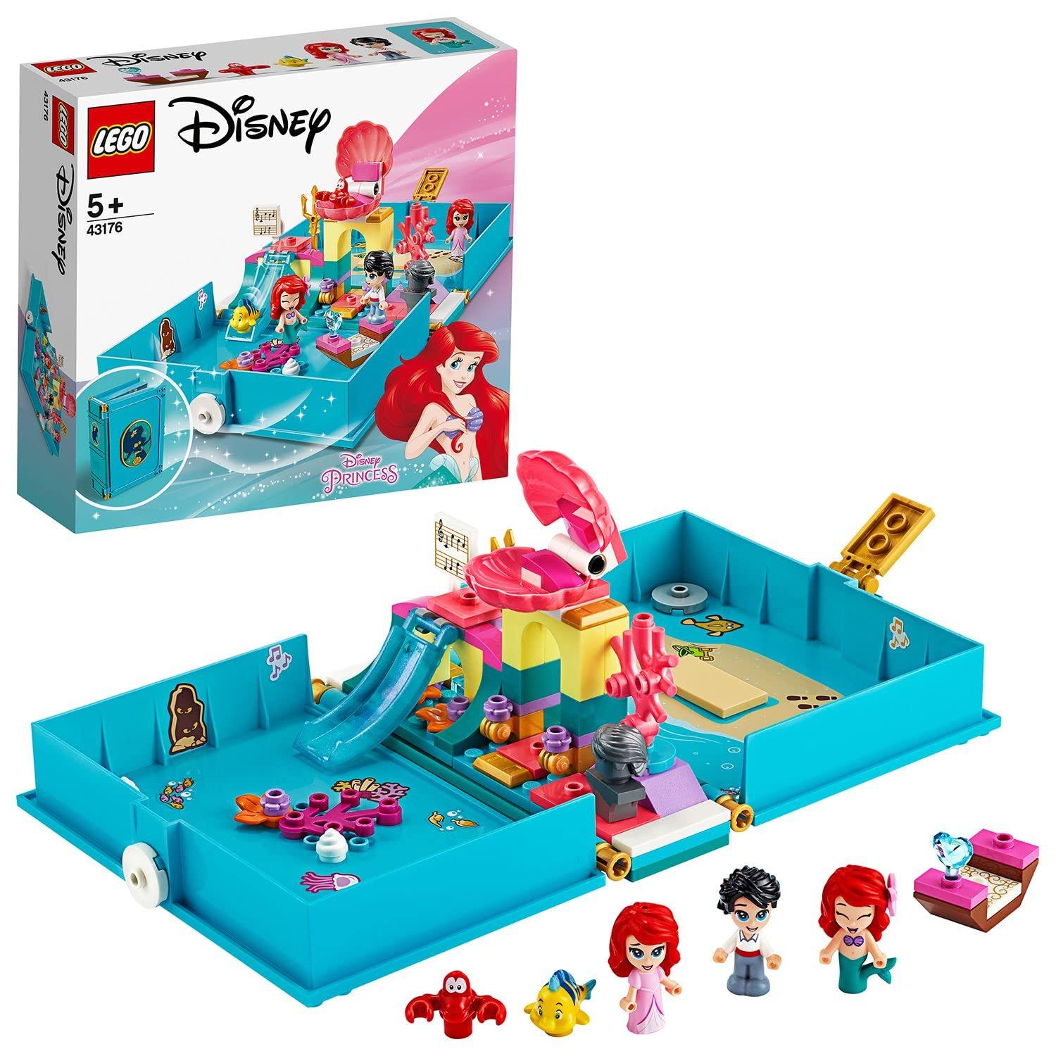 

LEGO Disney Princess Ariel s Princess Book 43176, Ages 5 and Up