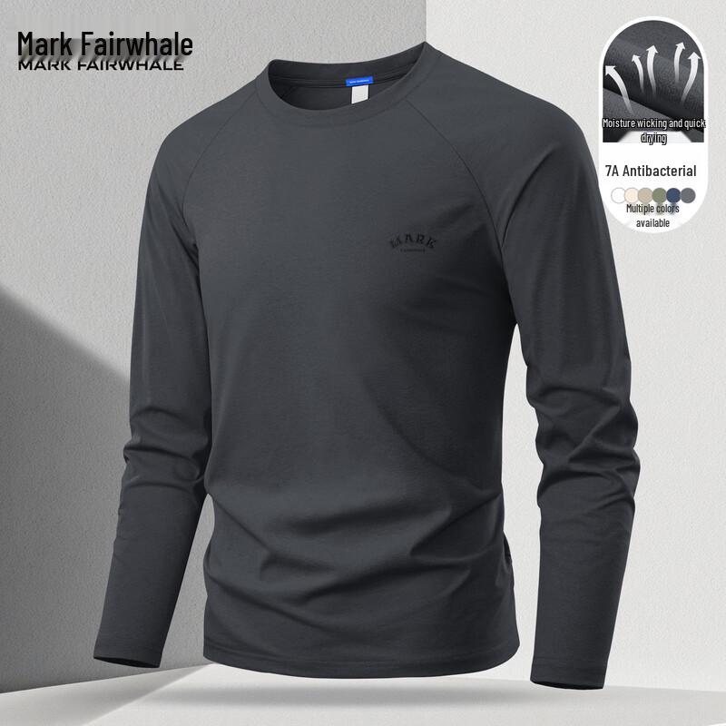 Mark Fairwhale Men s Quick-Dry Long Sleeve Sports T-Shirt 3XL