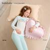 Balabala Girls' Chiikawa Cartoon Print Thermal Underwear Set