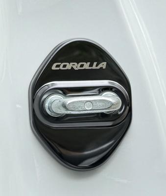 MEKOMEKO CLR-MSGB Toyota Corolla 210-serien Låskolvsskydd, Dörrlåsskydd, Förkromad, Tillbehör, Interiör