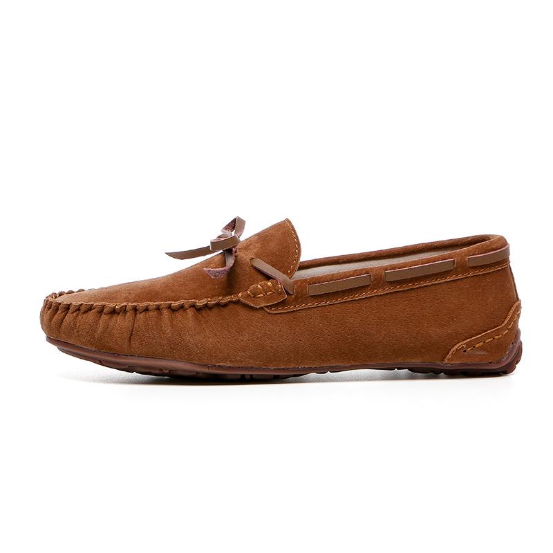 Marke Herren Freizeitschuhe Mode Herrenschuhe Wildleder Herren Slipper Freizeit Flache Mokassins Slipper Fahrschuhe Große Größe 38-46