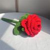 Giant Knitted Rose Handmade Knitted Hook Weaving Companion Gift For Couples