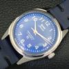 USED HMT JANATA AUTHENTIC INDIAN MENS HAND-WINDING BLUE DIAL WATCH a430060-2 R101-a430060