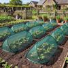 Foldable Plant Net Pop-up Cover Netting Garden Mesh with Ground Spikes Insect Barrier Outdoor Protection Crop Cage Raised Bed for Rows Vegetable Fruit
