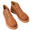 Martin boots men's 2025 winter new leather high-top velvet thermal short boots British retro boots men's cotton shoes