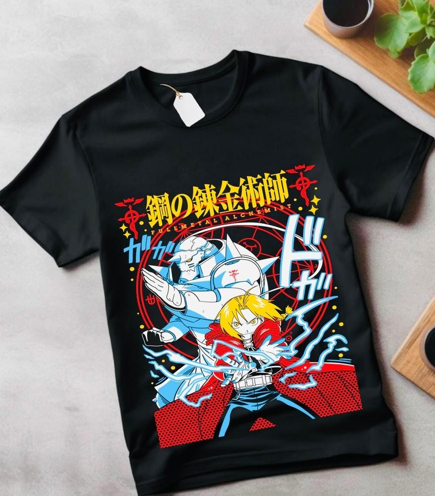 

Fullmetal Alchemist Shirt Brotherhood Alphonse Elric Anime Girl Shirt kid clothe S