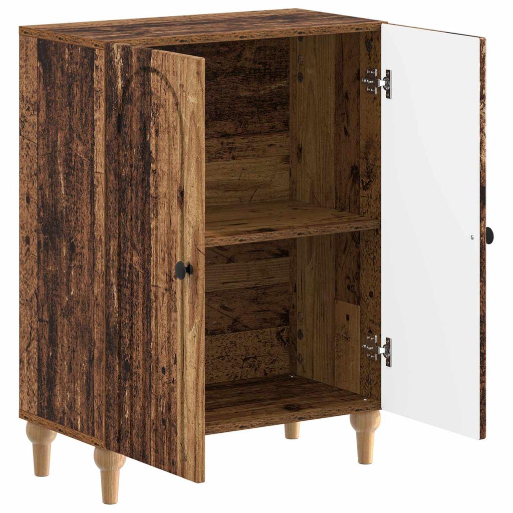 Bathroom Storage Cabinet ALKMAAR Reclaimed Wood