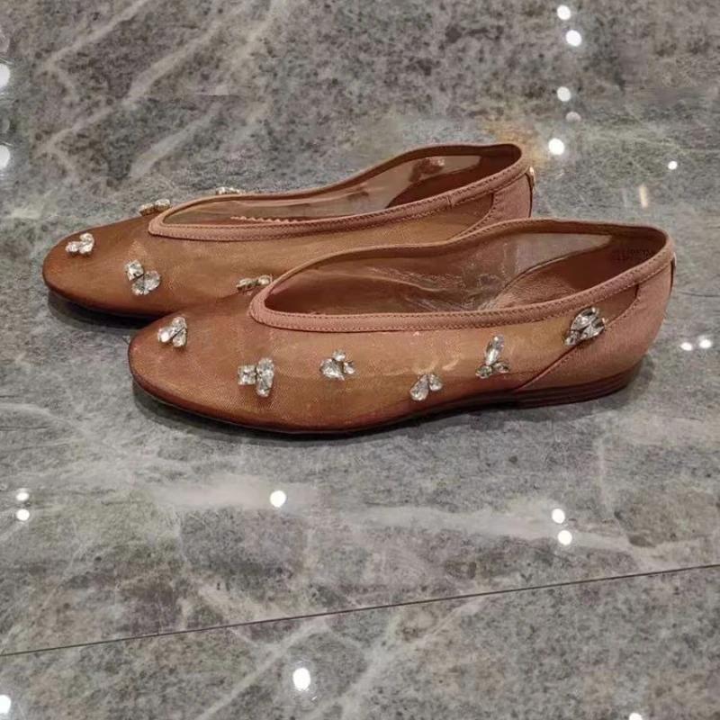 Fashion Women Soft and Comfortable Flat Bottom Shoes Flats Fashion Soft Sandals 2025 Summer Shallow Cozy Woman Sport Shoes Designer