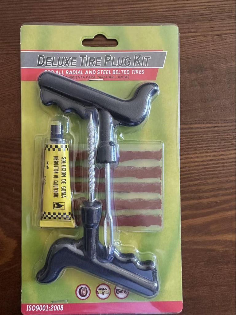 Motorcycle & Car Tire Repair Kit for Emergency Use