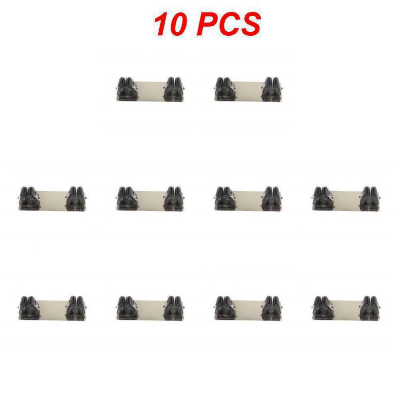 1~10PCS Self Adhesive Multi-Purpose Hooks Wall Mounted Mop Organizer Holder RackBrush Broom Hanger Hook Kitchen Bathroom Strong