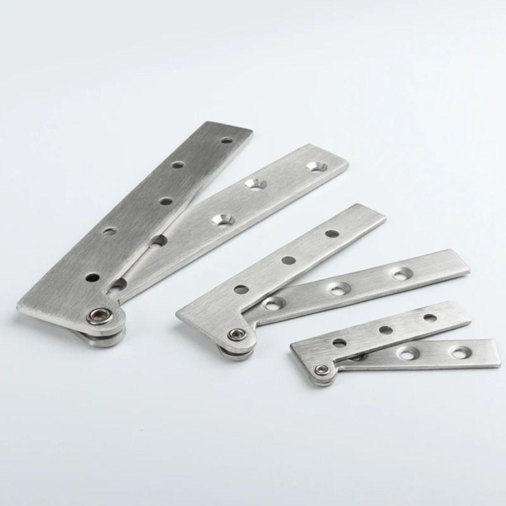 2PCS Chicken Beak Hidden Hinges Inset Damping Pivot Hinge Invisible Door Pivot Hinge Furniture