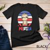 Merica Funny Sloths 4th Of July American Flag Fault T Shirt