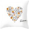 Merry Christmas holiday decoration cushion cover sofa office seat car ornaments bedroom room home  45x45cm