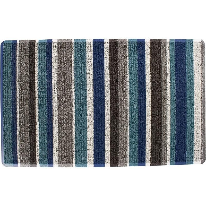 Tufted Floor Mat Printed Entry Floor Mat Rub Soil Anti-slip Mat Outdoor Floor Mat Ring Velvet Door Mat