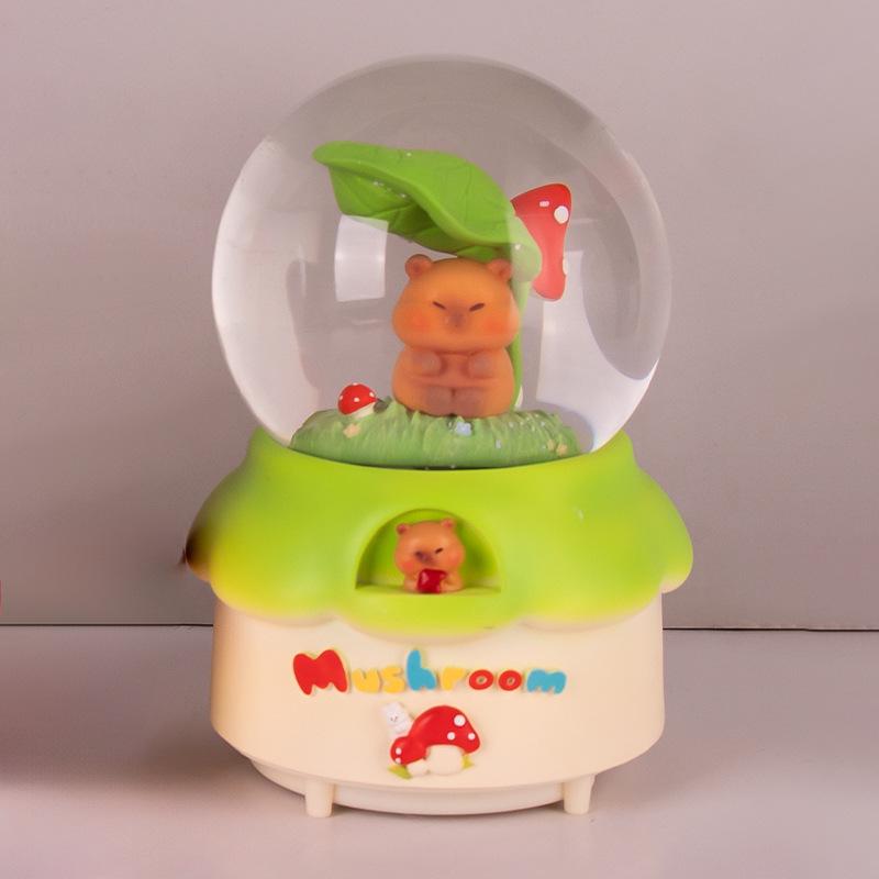 Astronaut Crystal Ball Music Box Ornament - Student Snow Globe Birthday Gift