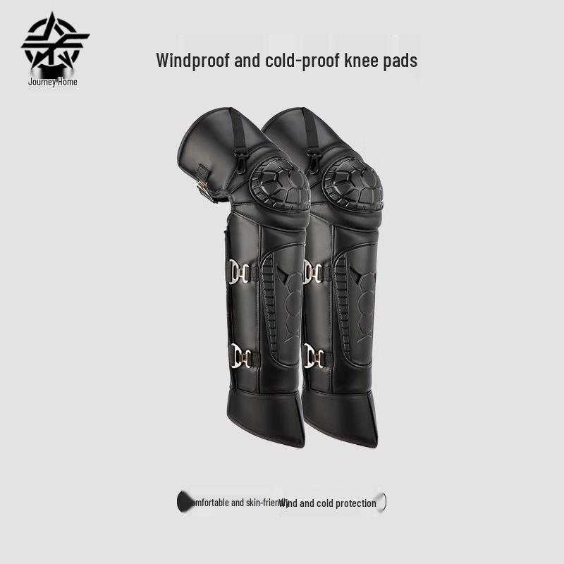 Long Winter Motorcycle Knee Pads