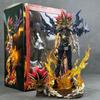 Yu-Gi-Oh! Mutou Yuugi'S Dark Side Game Aftershock Returns Exchange Anime Figurine Model Ornament Removable Desktop Decoration