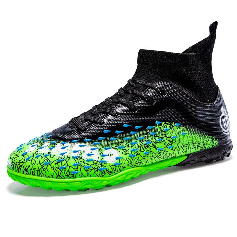 Broken Training Shoes Men's Price Ping High-top Student Game Nails Adult Excellent Youth Football Shoes Long Nails