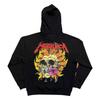 Metallica Unisex Adult Flower Skull Back Print Hoodie