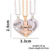 's New Love Stitching Best Friends Friend Necklace Friendship Pendant Women