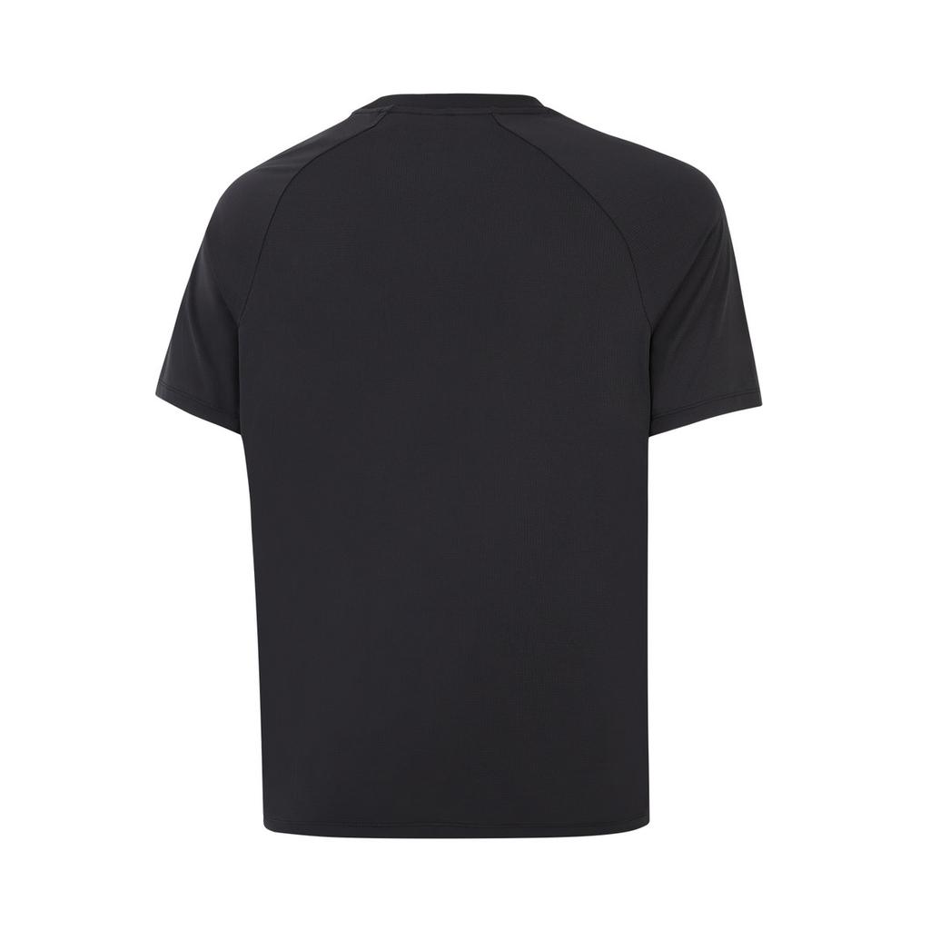 Li-Ning Fashionable Breathable Sports Casual Short Sleeve T-Shirt Men tops Black ATSW413-2