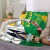 1pc One Piece Adventure Soft Throw Blanket Flannel All Season Light Weight Living Room/Bedroom Warm Blanket. M7270139