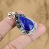 Mothers day Deal September Birth Lapis Lazuli Stone Pendant Jewelry 925 Silver