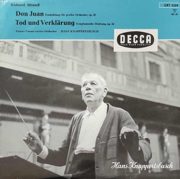 

LP Record RICHARD STRAUSS ORCHESTRE DE LA S Don Juan Tondichtung Fr Groes Or LXT5239 Decca 1956 Germany Classical Used