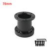Universal Steering Wheel Hub Spacer 12/51/76/101 MM Steering Wheel Hub Boss Kit Adapter Spacer Black