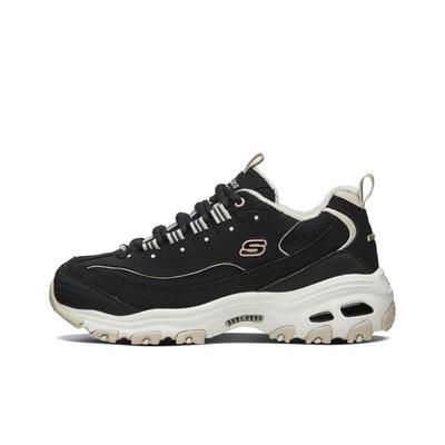 DLites 1.0 Mesh Synthetic Leather Trendy Outdoor Casual Low-Top Dad Shoes Women Sneakers Black Gray Brown 66666254-BKTP