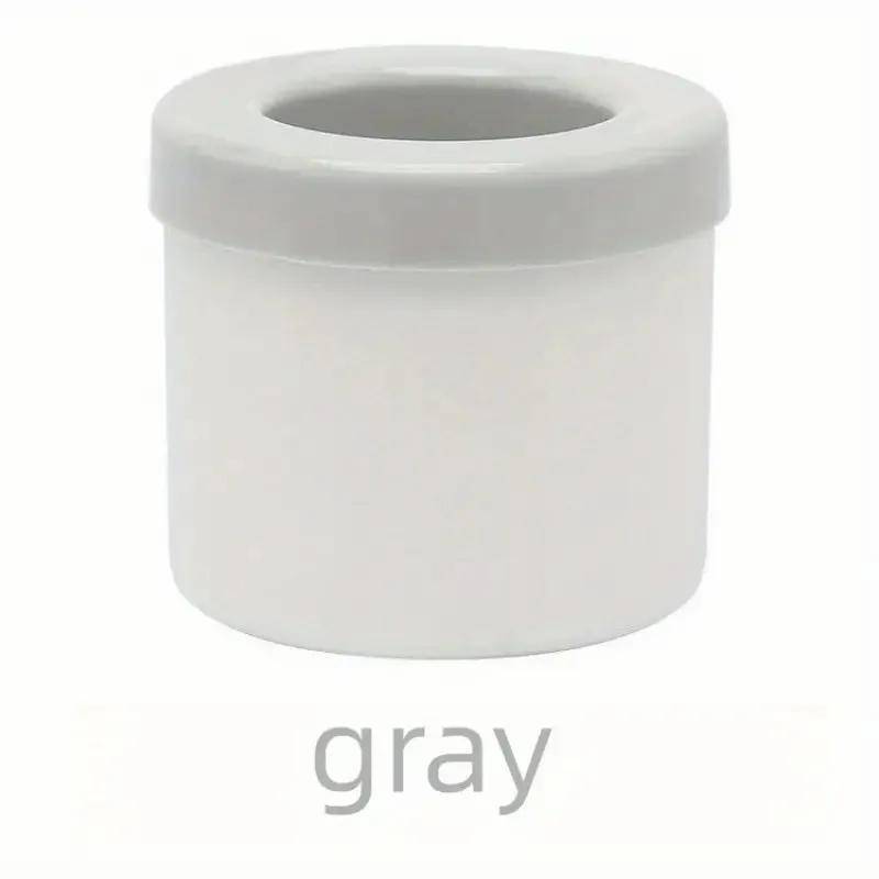 

Силіконова форма для кубиків льоду Кругле відерце для льоду Літній домашній холодильник DIY Freeze Ice Maker Креативна форма для кубиків льоду Інструменти для посуду сірий колір