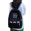 Schoolbag Japanese ins schoolbag for girls High value college students Simple niche versatile backpack Female Korean high school backpack
