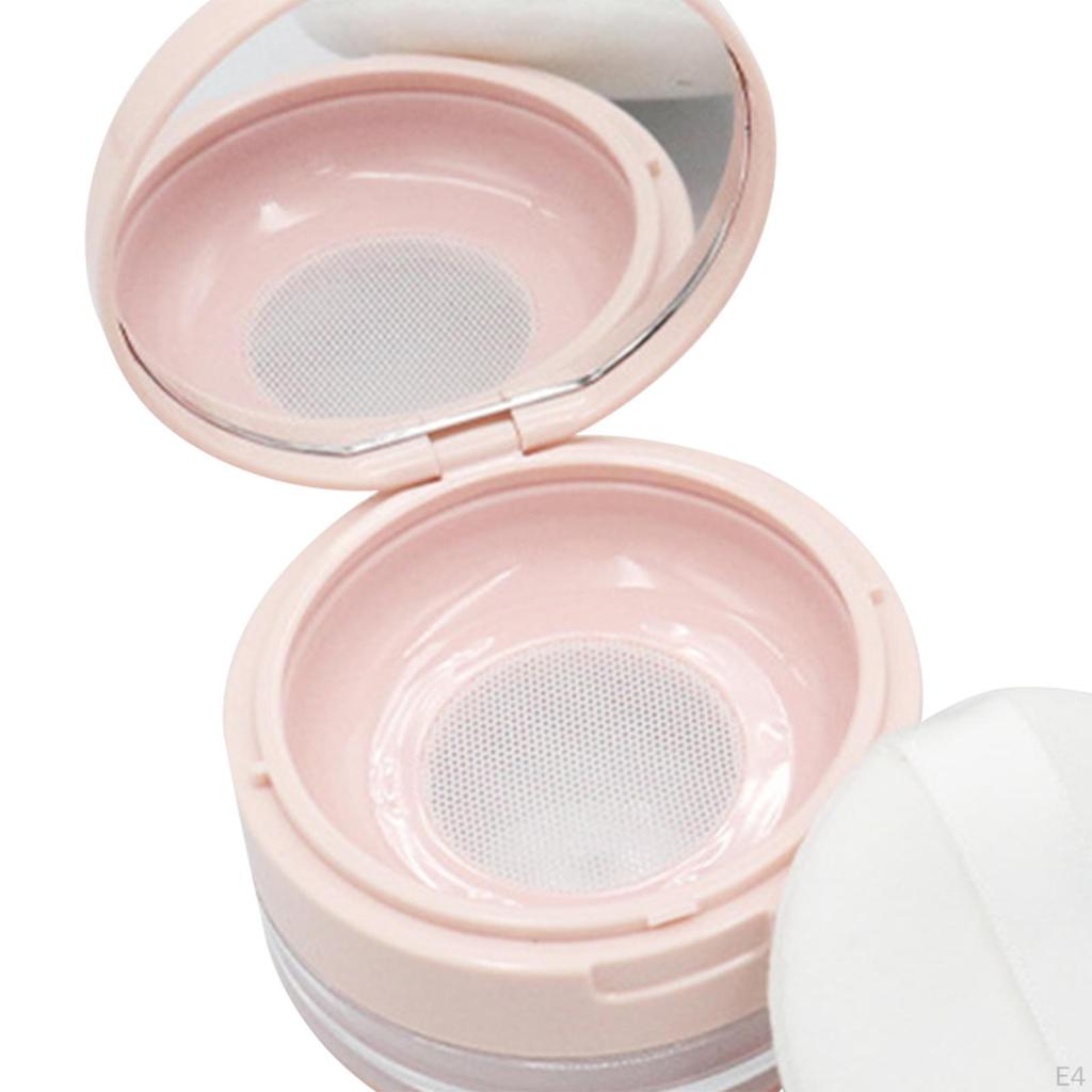 Empty Loose / with Sifter Lid Reusable DIY Cosmetic Jar/ Makeup