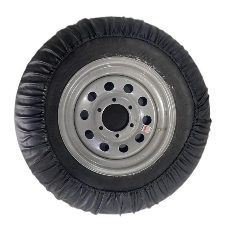 Heavy Duty PVC Spare Wheel Cover Lychee Texture Designs Spare Tyre Cover Upgrades Fit Most SUV Trucks And 4x4 Vehicles