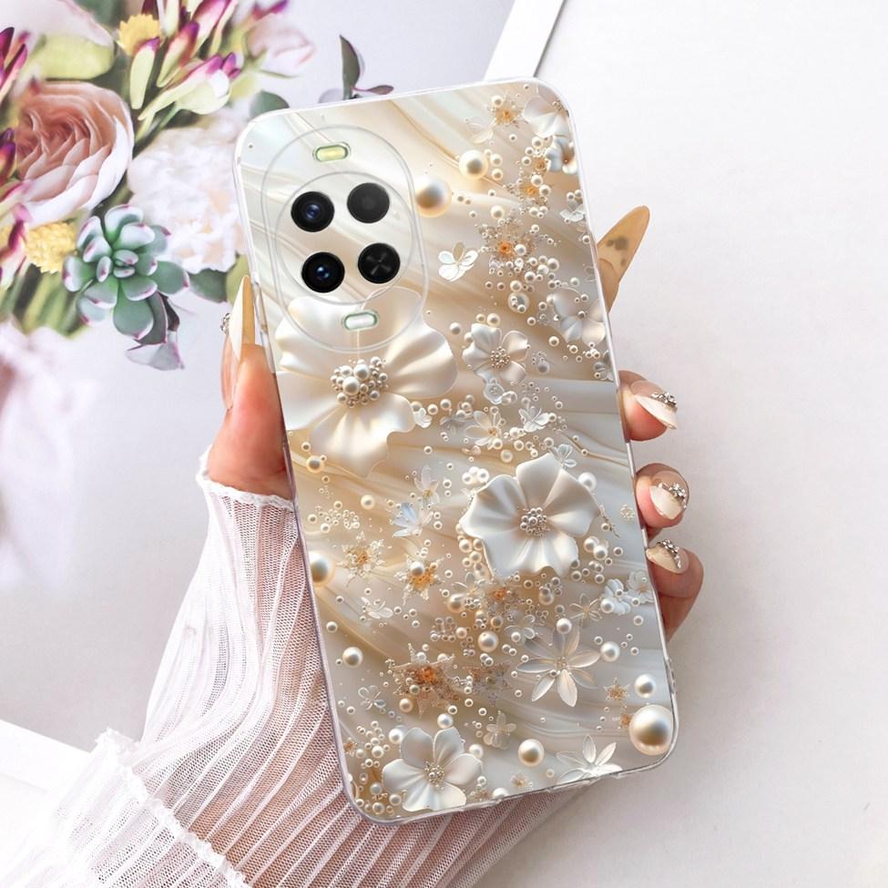 Transparent Case For Huawei Nova 15 Cover Cute Cat Fashion Butterfly Luxury Painted Casing For Huawei Nova15 PSN-AL00