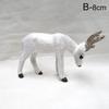 Small Deer Christmas Deer Ornaments Decoration Garden Miniatures Props New Year Xmas Elk Display Window Kids Gift