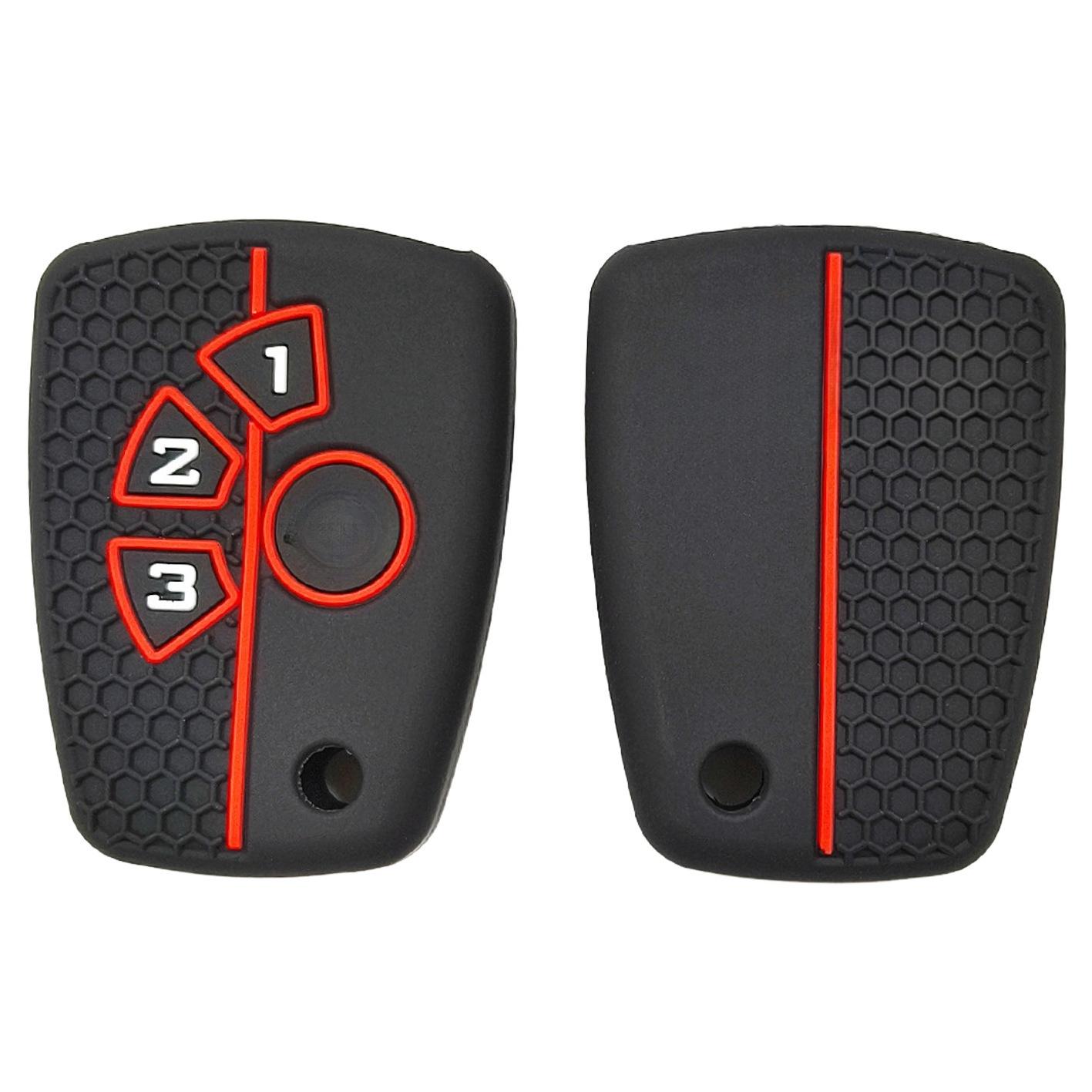 

Rubber Car Key Fob Cover Silicone Protector Case for Chevrolet Cruze Spark Onix Silverado Volt Camaro Aveo Sonic Accessories чорний