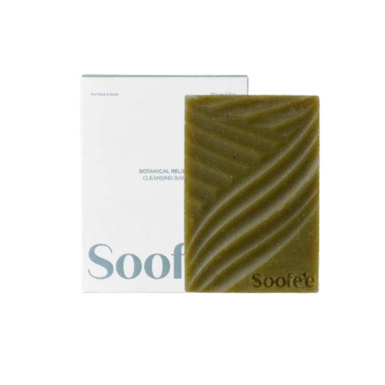 [Soofee] Botanical Relief 3-Step Skincare Set Soothing Toner + Moisturizing Lotion + Cleansing Bar